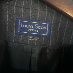 Scott Charcoal Pinstripe Blazer